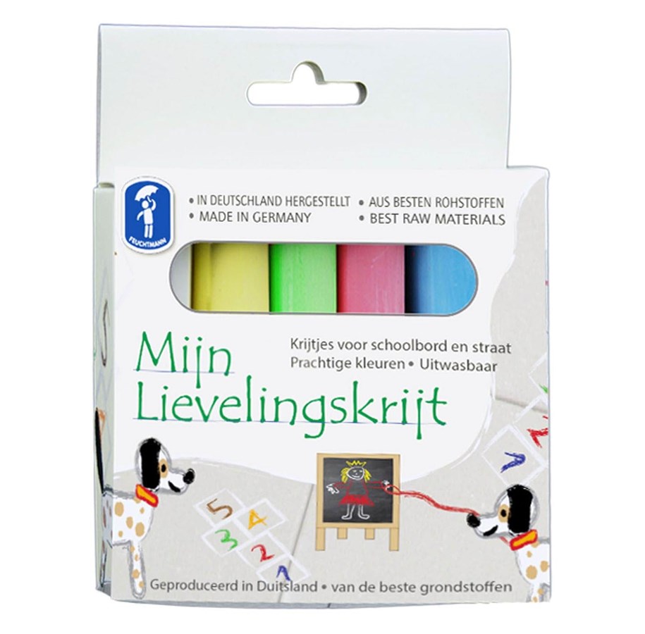 Ulkoleikit - Feuchtmann My Favorite Chalk 5 pcs. - 657 7011NL