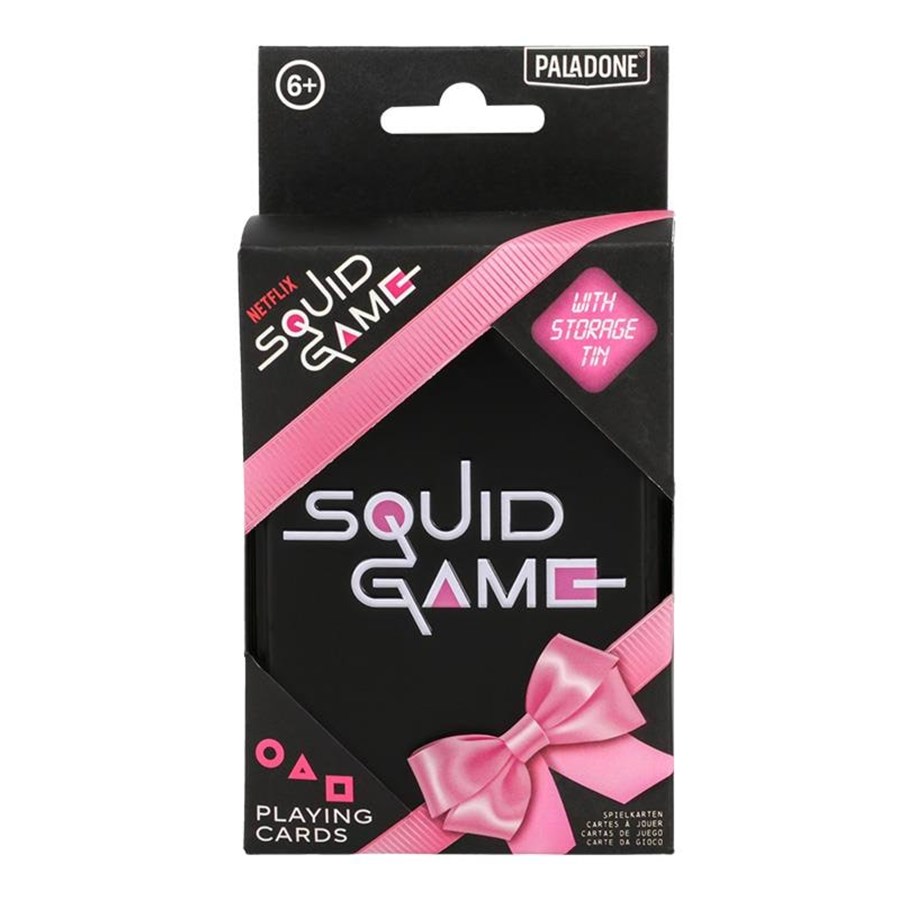 Fanituotteet - Paladone - Squid Game Playing Cards in a Tin - PP13295SG