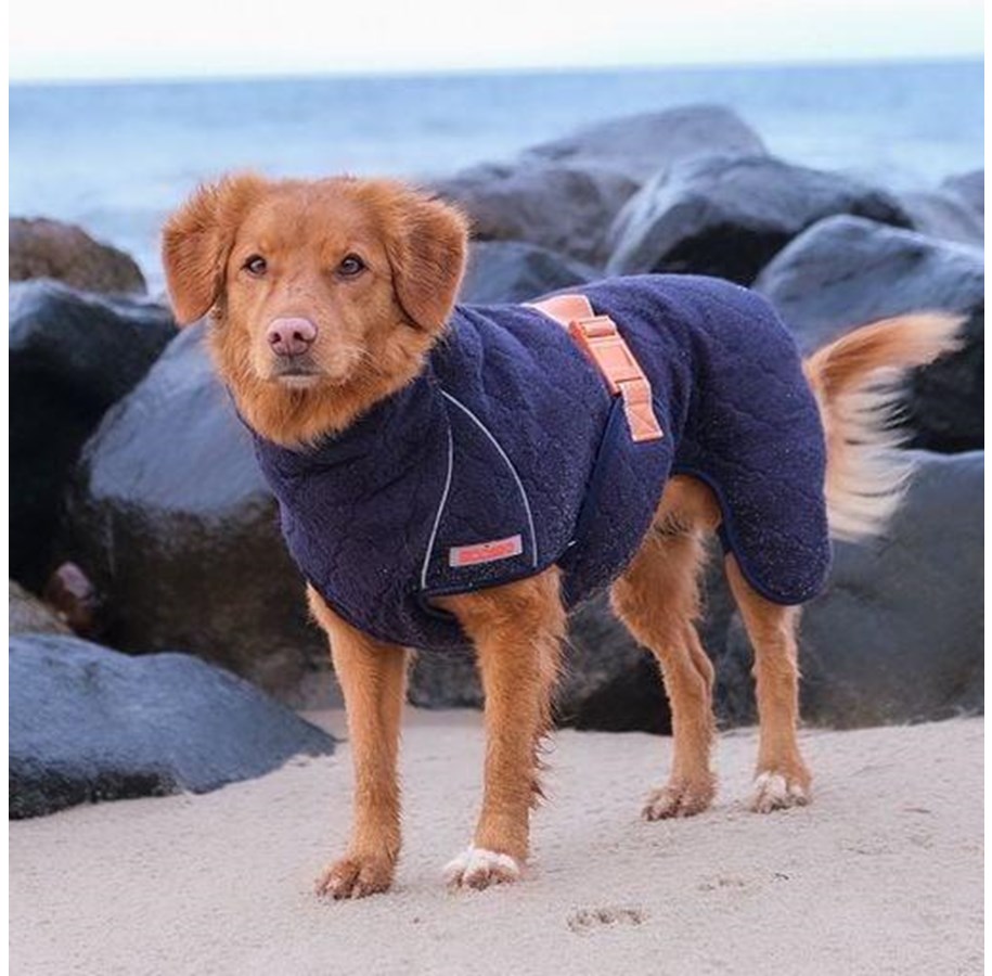 Koirat - Siccaro Supreme 2.0 Blue Granite 40 - Dog Coat f/drying - (S1007) - S1007
