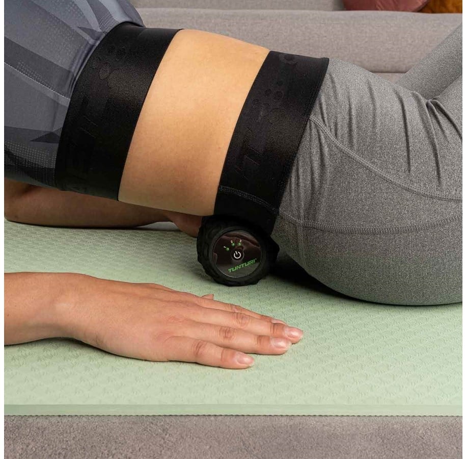 Hieronta - Tunturi Vibrating Duo Massage Roller - 14TUSYO072BLACKONE SIZE