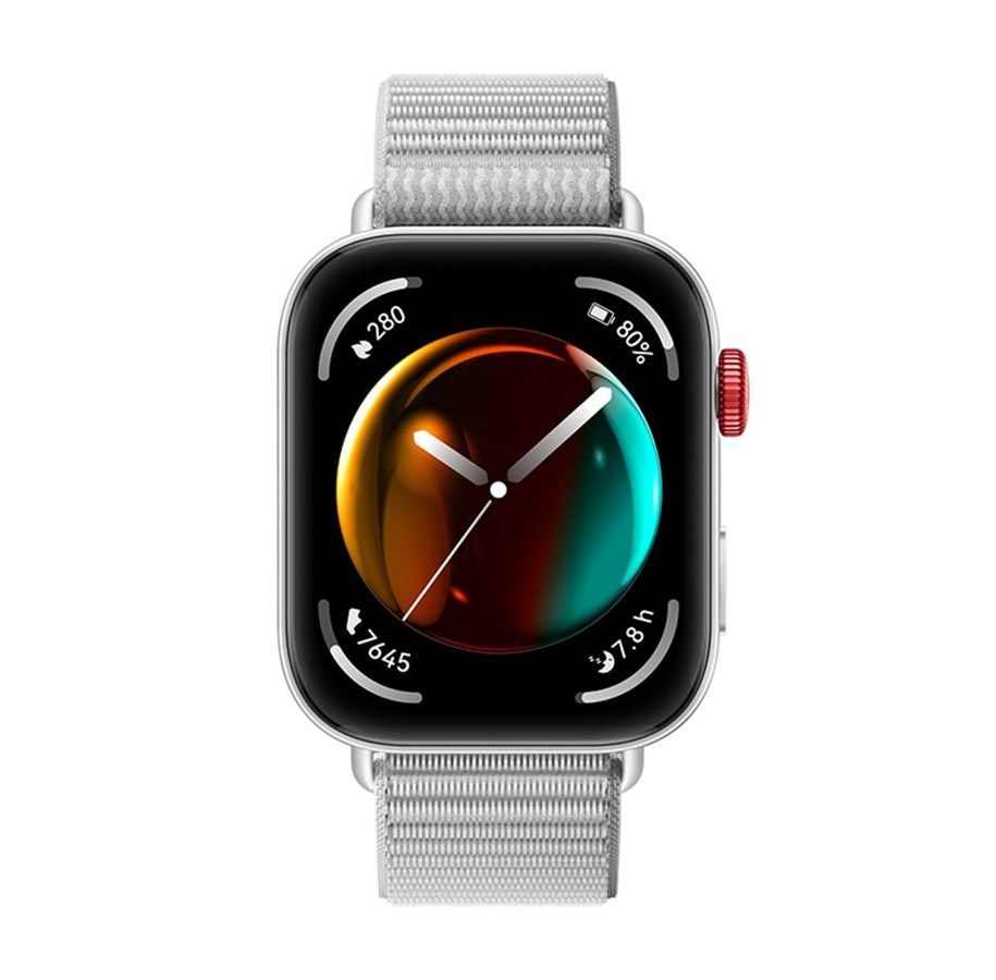 Älykellot, Urheilukellot & Aktiivisuusrannekkeet - Huawei Watch FIT 3 - Grey Nylon - 55020CEG