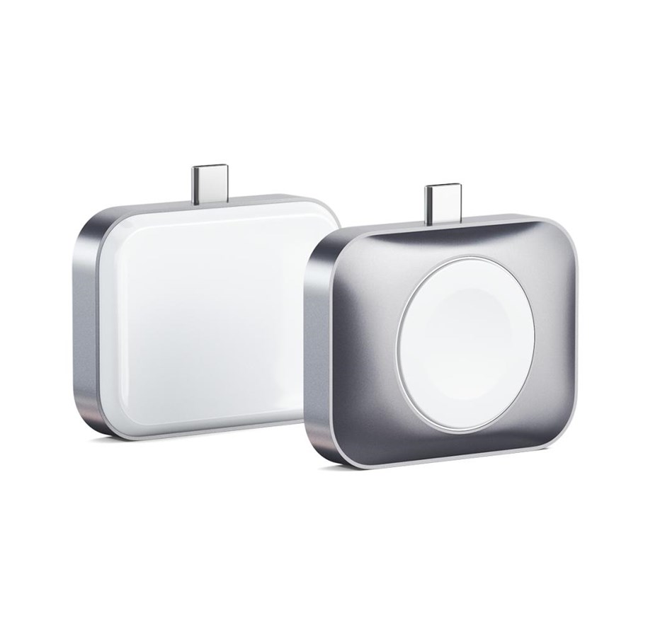 Smartwatch - Lisävarusteet - Satechi Dual Sided 2-in-1 USB-C Charger for Apple Watch and AirPods - ST-UC2WCDM