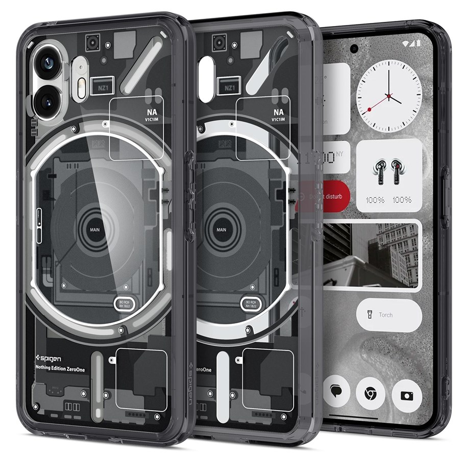 Puhelin - Kannet ja kotelot - Spigen Ultra Hybrid - zero one - Nothing Phone (2) - ACS06996