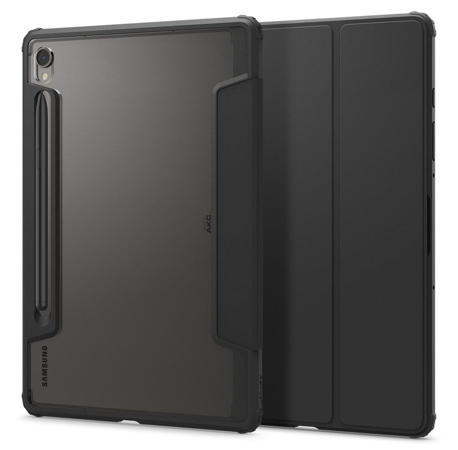Tabletti - Kannet & Suojakotelot - Spigen Ultra Hybrid Pro - black - Samsung Galaxy Tab S9 - ACS07077