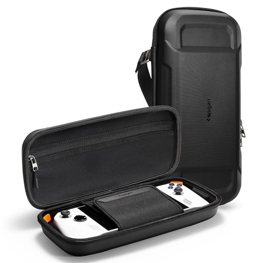 Pelit - lisävarusteet - Spigen Rugged Armor Pro Pouch - black - ROG Ally X/Ally 2023 - Miscellaneous Lisävarusteet pelikonsoleille - Asus Rog Ally - AFA06923