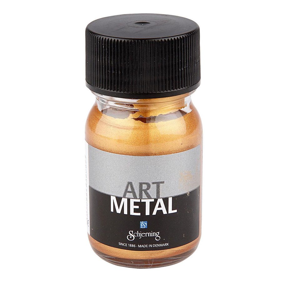 Luovat leikit - Creativ Company Hobby paint Metallic Medium Gold 30ml - 30691