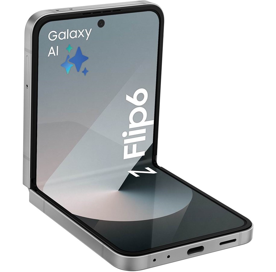 Puhelimet - Samsung Galaxy Z Flip6 256GB/12GB - Silver Shadow - SM-F741BZSGEUB