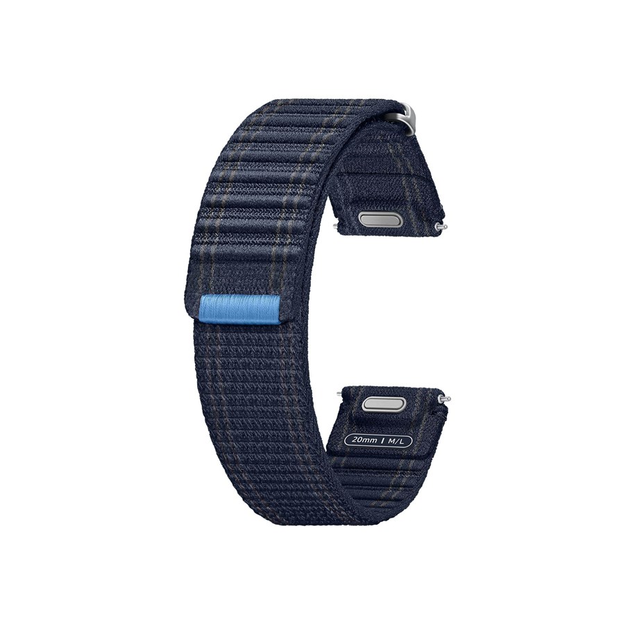 Smartwatch - Lisävarusteet - Samsung Galaxy Watch7 Fabric Band (M/L) - Navy - ET-SVL31LNEGEU