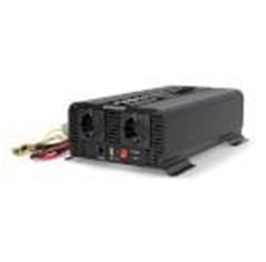 Virtalähde - Nedis Power Inverter Pure Sine Wave | Input voltage: 24 V DC Virtalähde - 1000 Watt - ATX - 80 Plus - PIP100024FBK