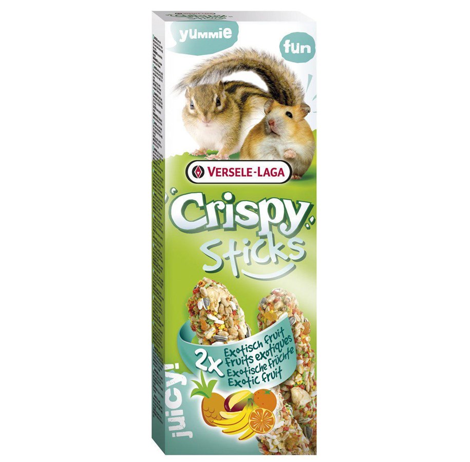 Kanit & Jyrsijät - VERSELE-LAGA Sticks Hamsters-Squirrels Exotic Fruit 110g - 510.0124
