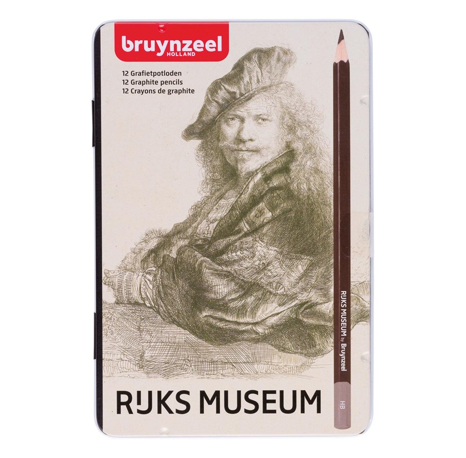 Luovat leikit - Bruynzeel Rijksmuseum Graphite Pencils 12 pcs. - 63011012