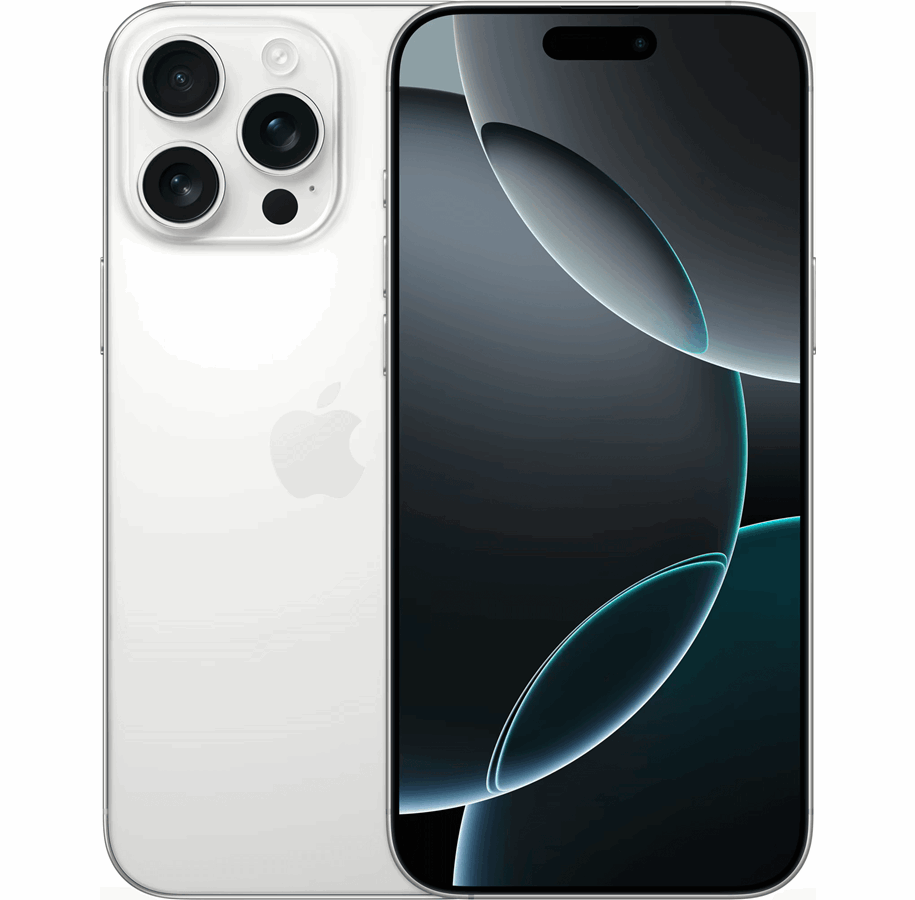 Puhelimet - Apple iPhone 16 Pro Max 1TB - White Titanium - MYX53QN/A