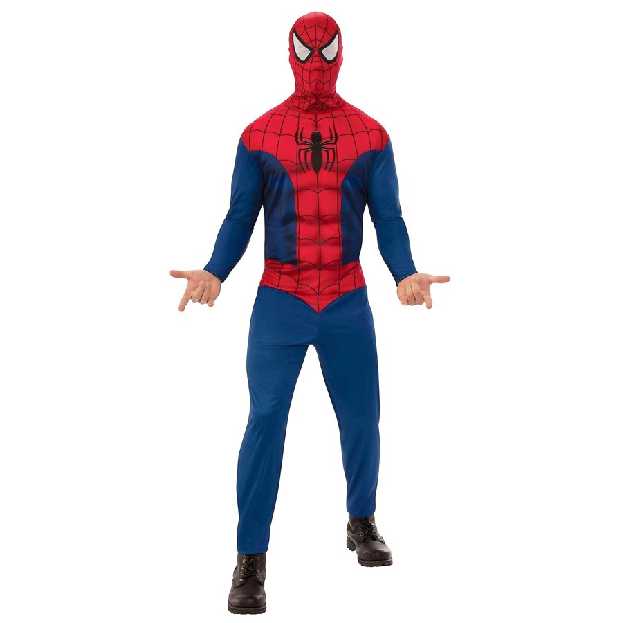 Rooliasut - Rubies Adult Costume - Spider-Man (XL) - 820958XL000