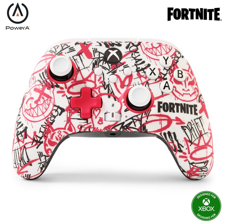 Pelit - lisävarusteet - PowerA ohjain Xbox Series X|S:lle – Fortnite SE - XBGP0400-01