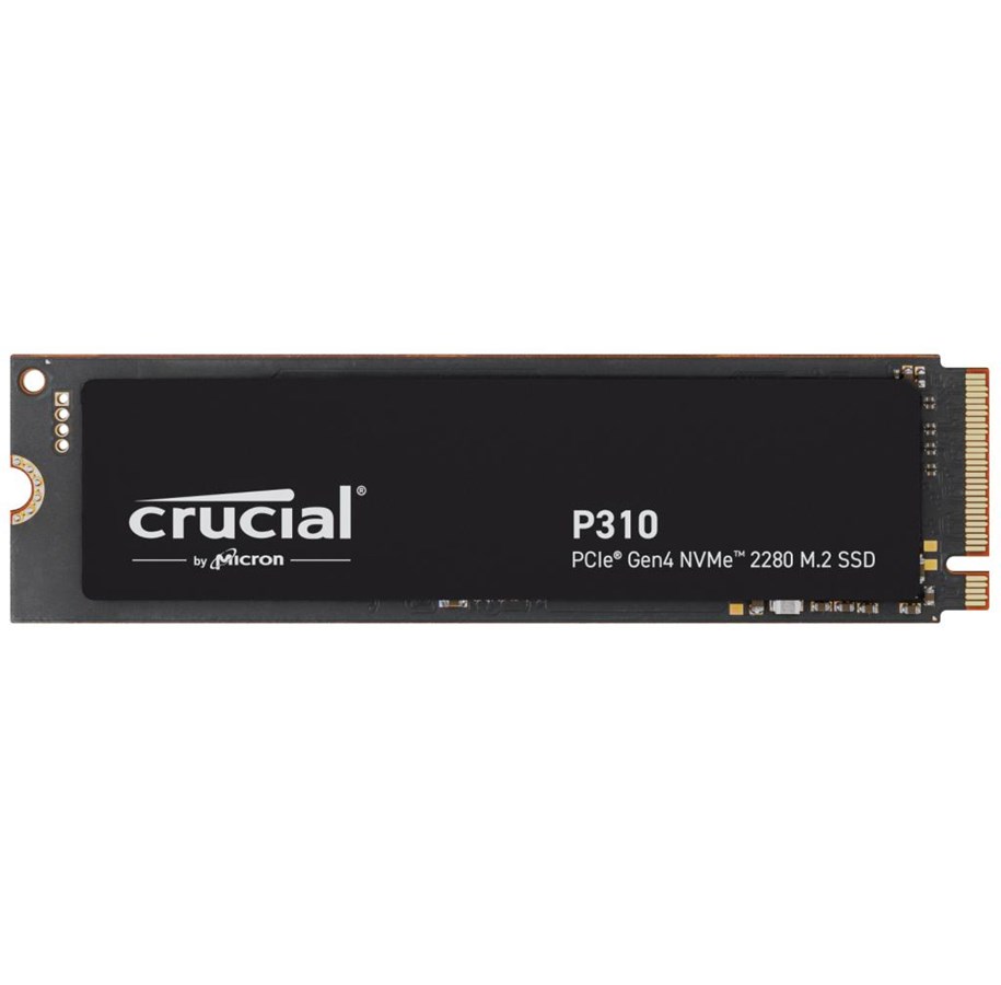 SSD 2 - Crucial P310 SSD - 1TB - Ilman jäähdytyssiiliä - M.2 2280 - PCIe 4.0 - CT1000P310SSD8