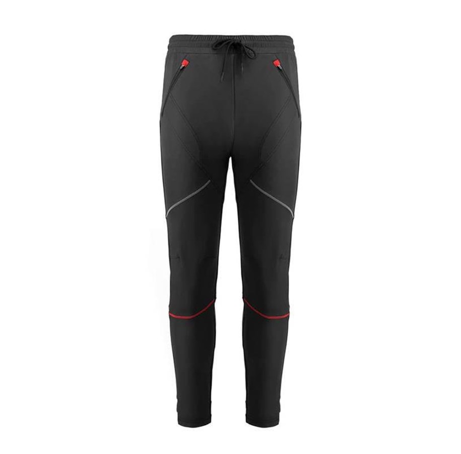 Pyörätarvikkeet - Rockbros Winter cycling pants size: XL RKCK00012XL (black and red) - RKCK00012 XL
