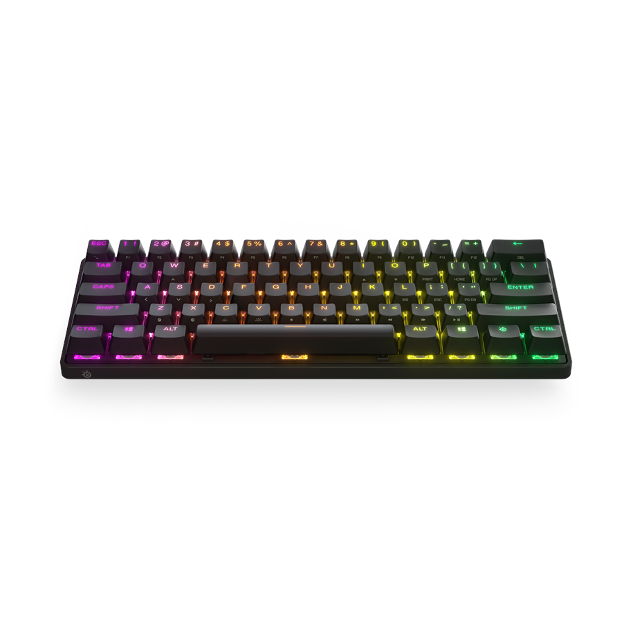 Näppäimistöt - SteelSeries Apex Pro Mini Wireless - Pelinäppäimistö - ilman numpadia - Pohjoismainen - Musta - 64844