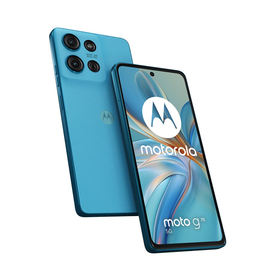 Puhelimet - Motorola Moto G75 256GB/8GB - Aqua Blue - PB3Y0004SE