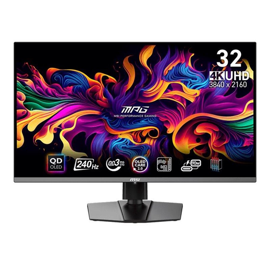 Näyttö - 31.5" MSI MPG 321URX QD-OLED - 3840x2160 (4K) - 240Hz - QD-OLED - MPG 321URX QD-OLED