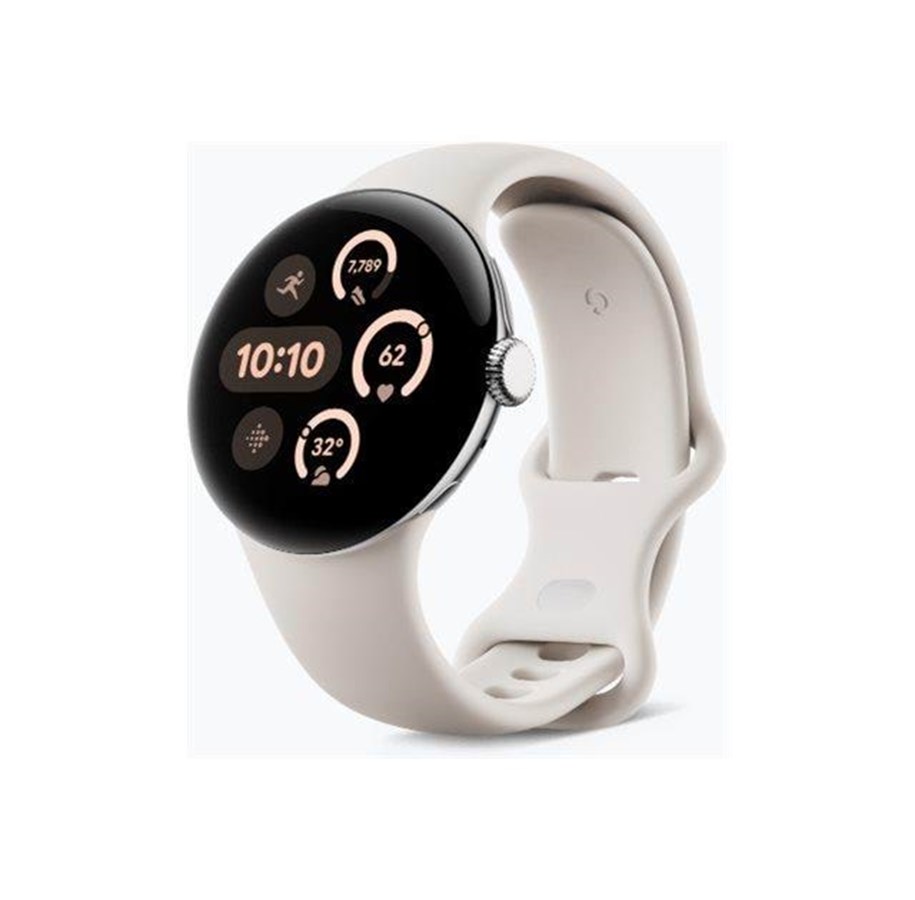 Älykellot, Urheilukellot & Aktiivisuusrannekkeet - Google Pixel Watch 3 (41mm) WiFi - Porcelain - GA05735-DE