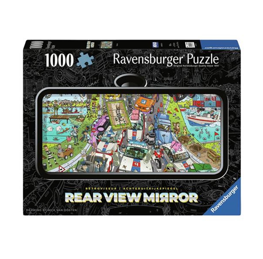 Palapelit - Ravensburger Jigsaw Puzzle Police Pursuit 1000pcs. - 120008163