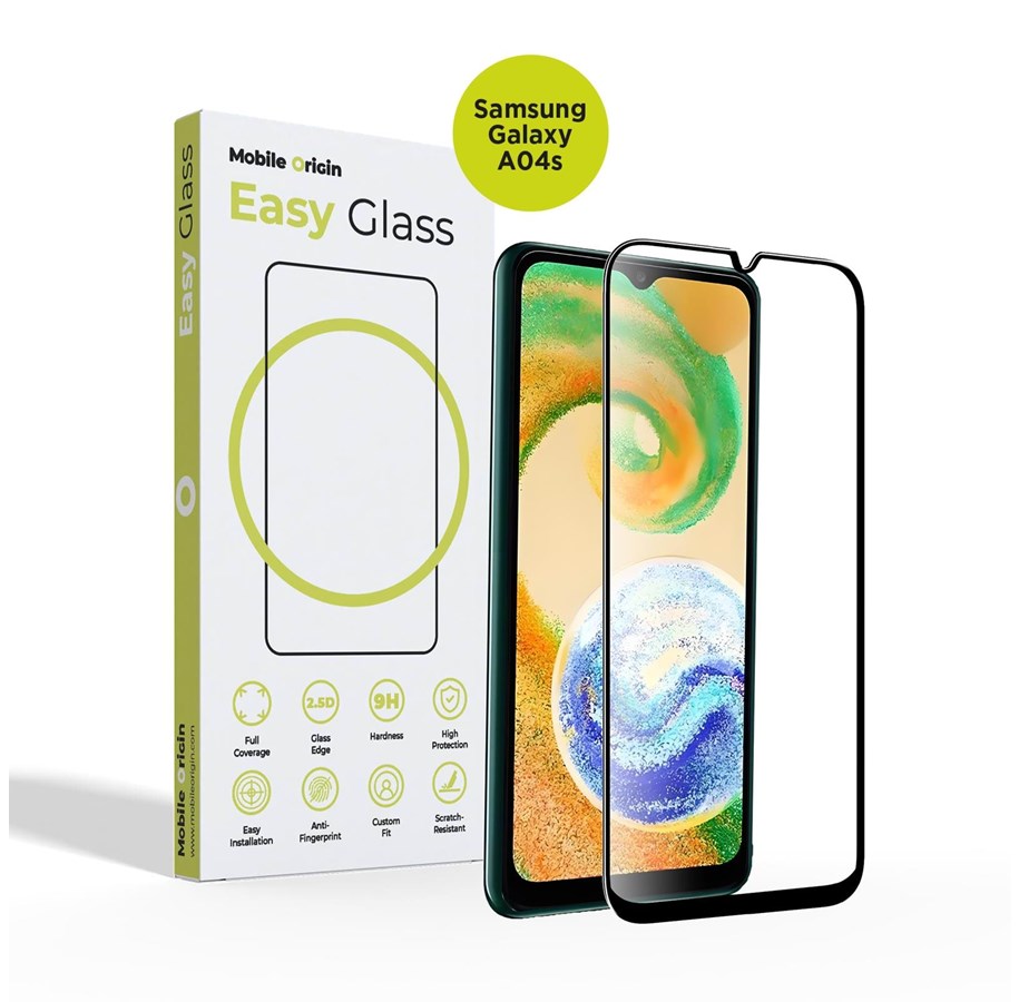 Puhelintarvikkeet - Näytönsuojat - Mobile Origin EasyGlass Samsung Galaxy A04s - FRL-EG-A04s