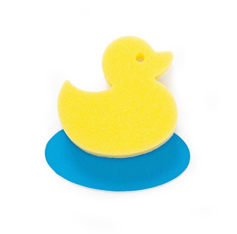 Siivous - Kikkerland - Sink Sponge And Holder Duck - CU365