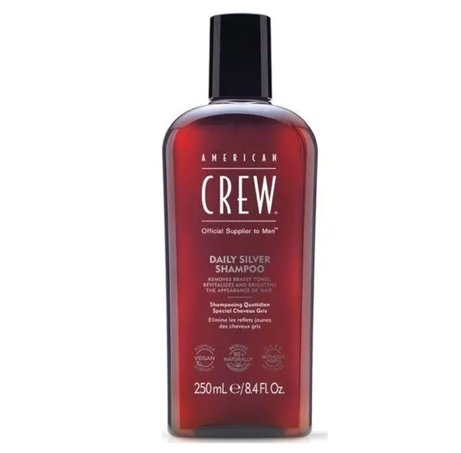 Hiustenhoito - American Crew Daily Silver Shampoo – 250 ml - 738678001585