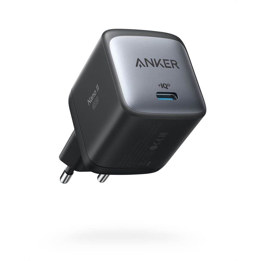 Puhelin - Adapterit & Laturit - Anker 715 Charger (Nano II 65W) - Black - A2663314