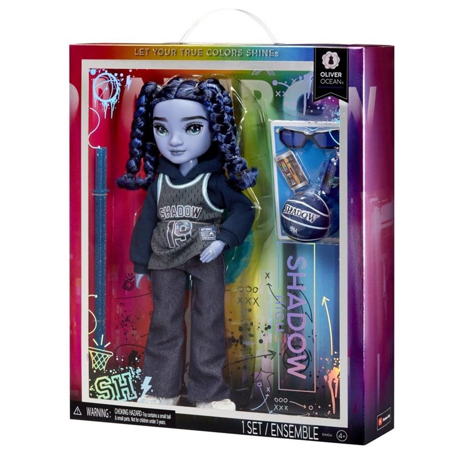 Nuket & tarvikkeet - Rainbow High Shadow High F23 Fashion Doll - Oliver Ocean - 0035051592822