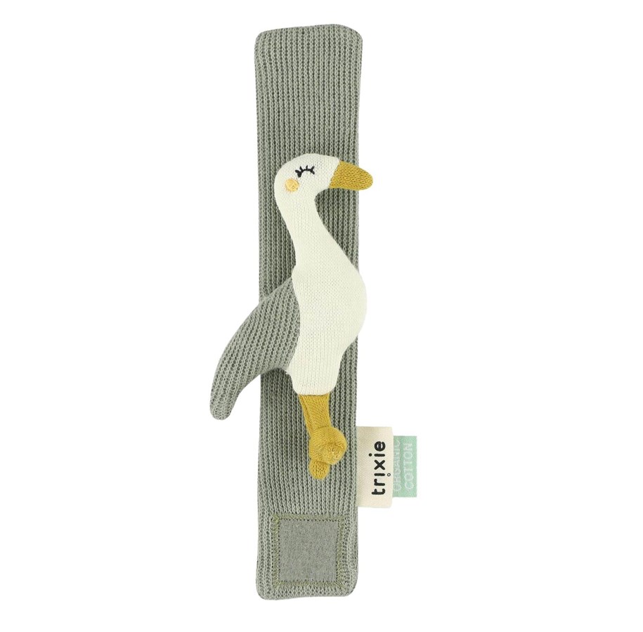 Vauva- ja taaperolelut - Trixie Baby Bracelet Rattle - Heron - 22-683