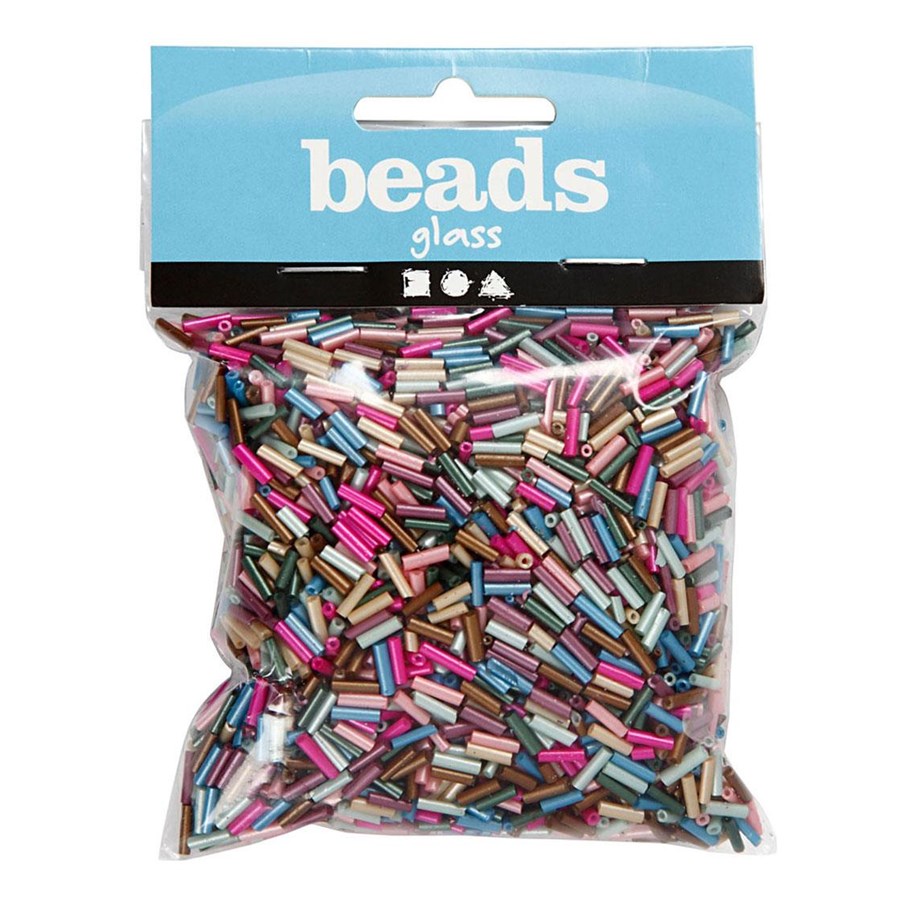 Luovat leikit - Creativ Company Beads Mix Metallic Colors 130 grams - 691220