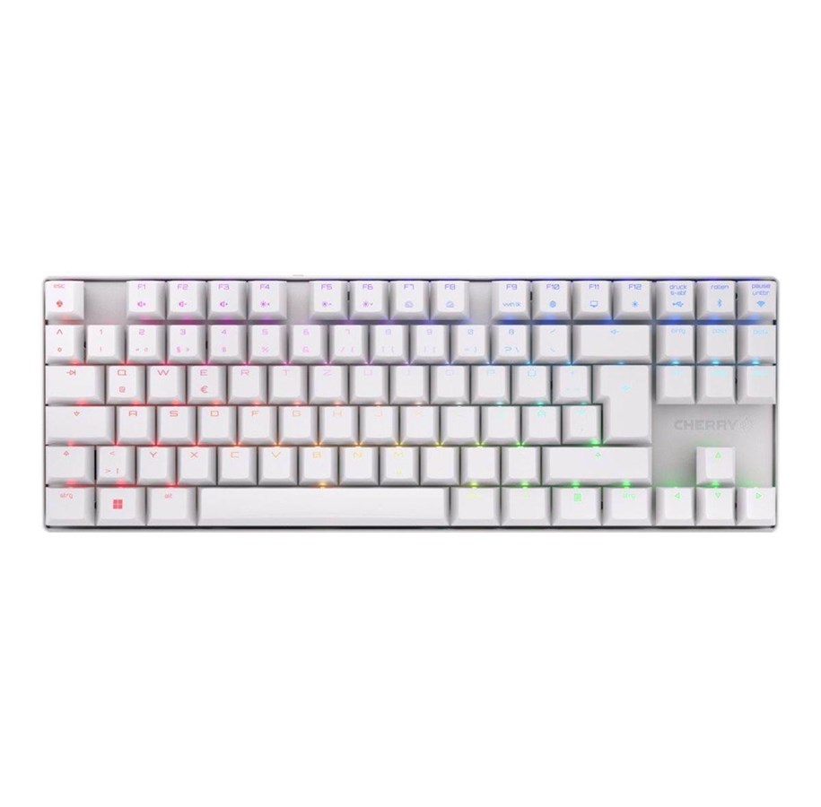 Näppäimistöt - Cherry XTRFY MX 8.2 TKL - Pelinäppäimistö - ilman numpadia - Pohjoismainen - Valkoinen - G80-3882LJAPN-0