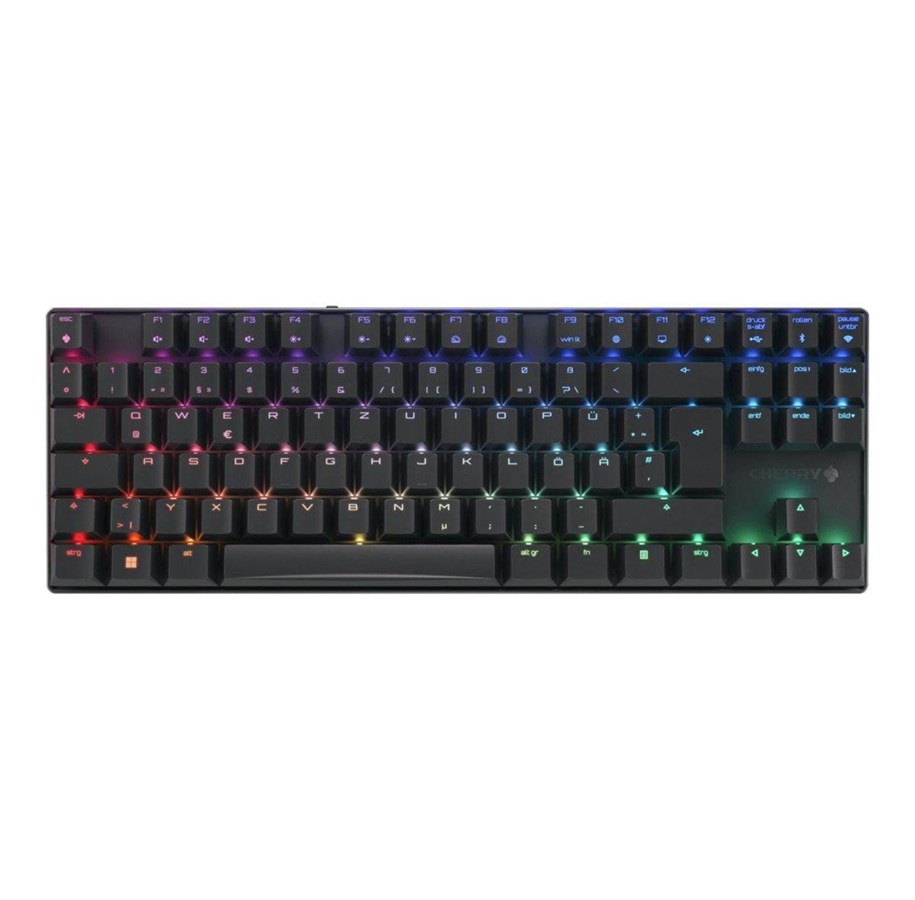 Näppäimistöt - Cherry XTRFY MX 8.2 TKL - Pelinäppäimistö - ilman numpadia - Pohjoismainen - Musta - G80-3882LJAPN-2