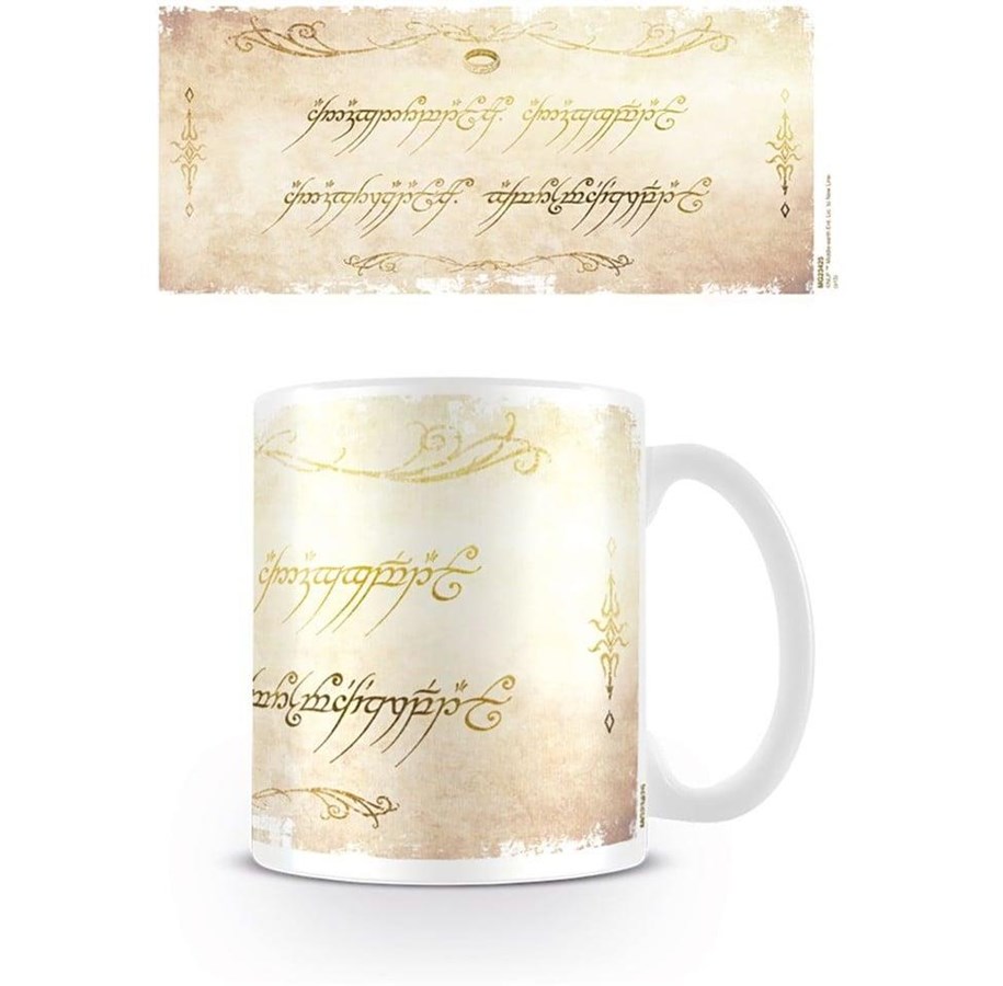 Fanituotteet - Pyramid - The Lord of the Rings (Ring Inscription) - Mukit - MG23425