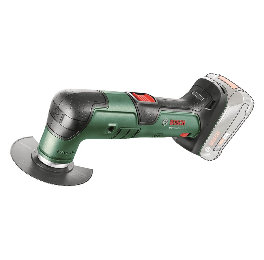 Monitoimityökalut - Bosch AKKUMONITOIMITYÖKALU UNIVERSAL MULTI 18V - 0603105000