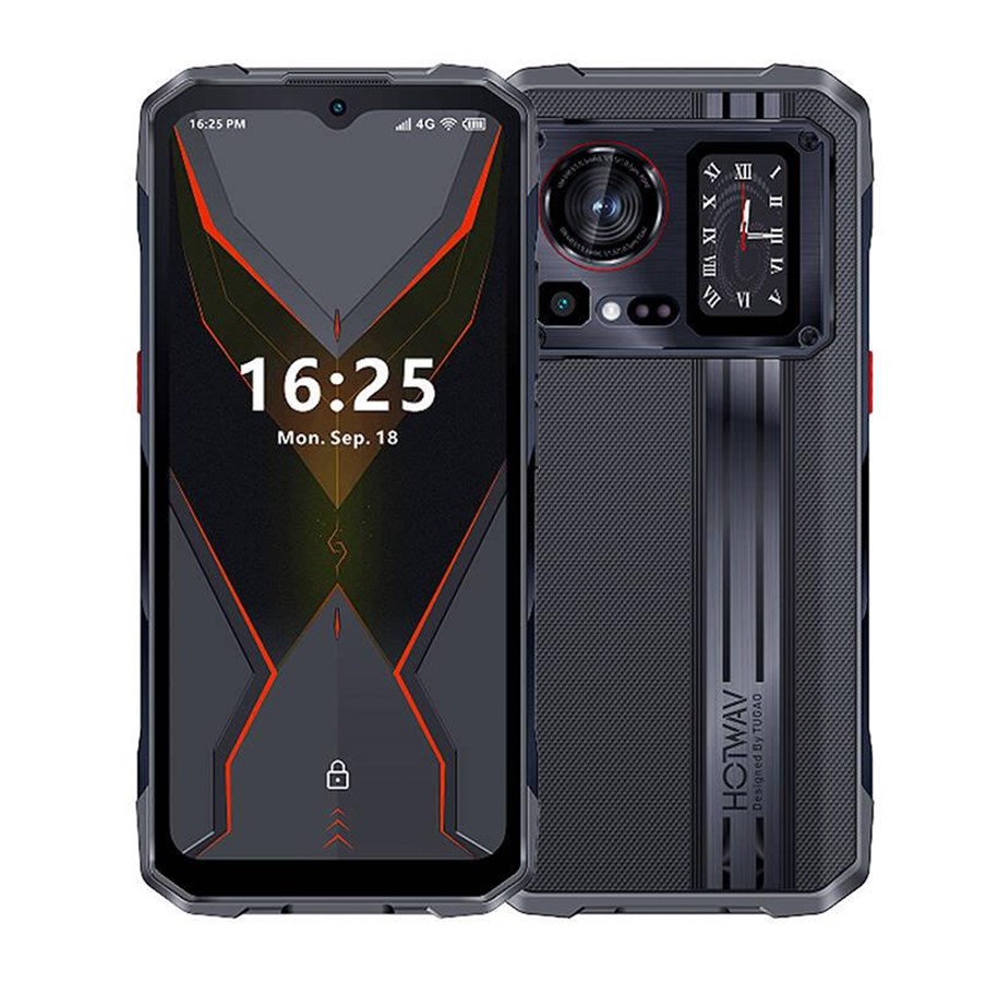 Puhelimet - HOTWAV Cyber 15 256GB/24GB - Black - Cyber 15 Black
