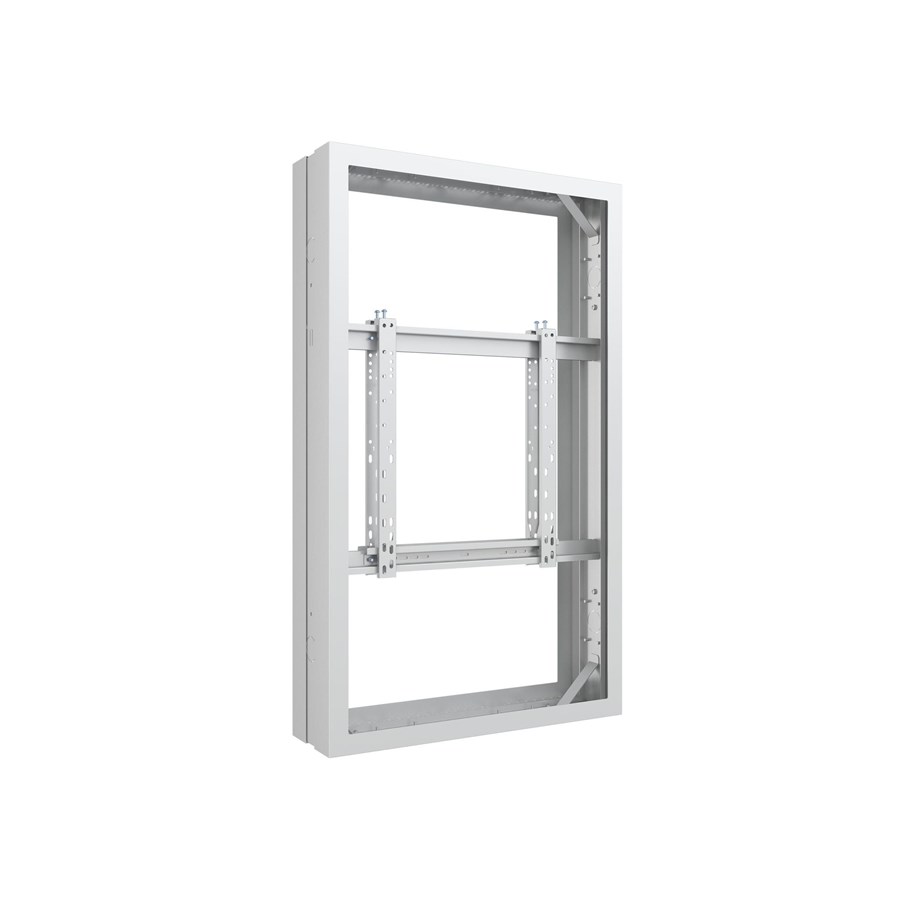 Seinäkiinnitys, AV-kiinnikkeet & AV-kalusteet - Multibrackets M Pro Series enclosure - medium - for 2 LCD displays - b2b - white - Max 50 kg - recommended for 50" - 7350105217654