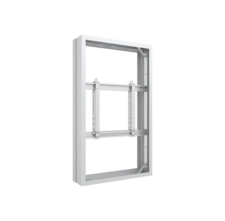Seinäkiinnitys, AV-kiinnikkeet & AV-kalusteet - Multibrackets M Pro Series enclosure - medium - for 2 LCD displays - b2b - white - Max 50 kg - recommended for 55" - 7350105217692