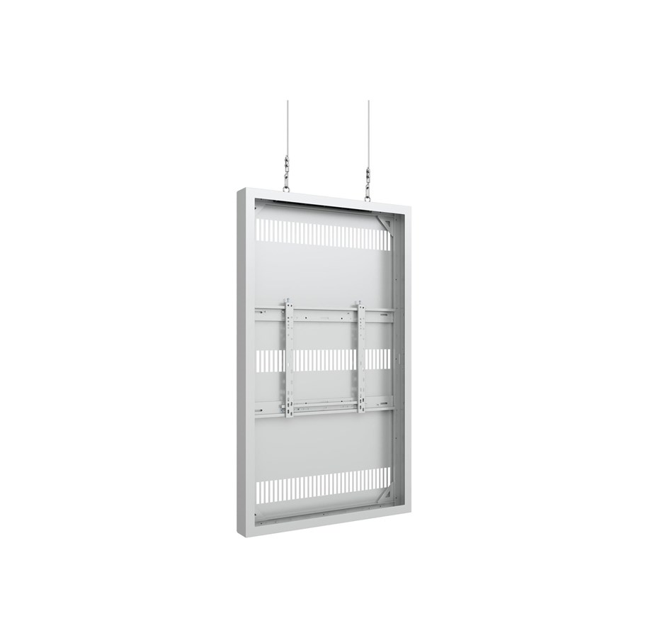 Seinäkiinnitys, AV-kiinnikkeet & AV-kalusteet - Multibrackets M Pro Series enclosure - low profile - for flat panel - high brightness wire medium - white - Max 50 kg - recommended for 65" - 7350022733596