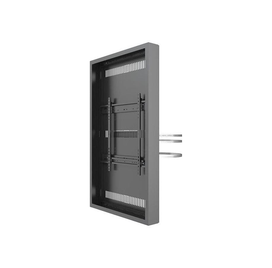 Seinäkiinnitys, AV-kiinnikkeet & AV-kalusteet - Multibrackets M Pro Series enclosure - medium - for flat panel - high brightness - black - Max 30 kg - recommended for 55" - 7350105217234