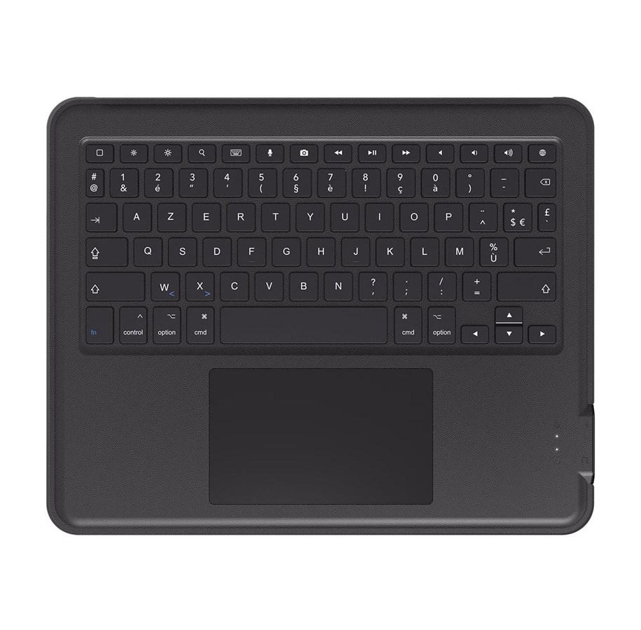 Näppäimistöt - STM Dux Keyboard Trackpad USB-C (iPad 2025 11th gen + 2022 10th gen) - Näppäimistö & Foliosetti - Ranskalainen - Musta - STM-226-478KX-01
