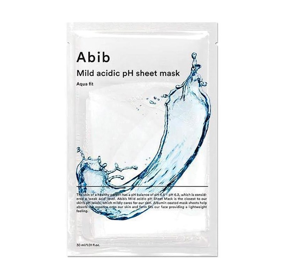 Kasvojen hoito - ABIB Mild Acidic pH Sheet Mask Aqua Fit 1 stk./30 ml - 8809030733368