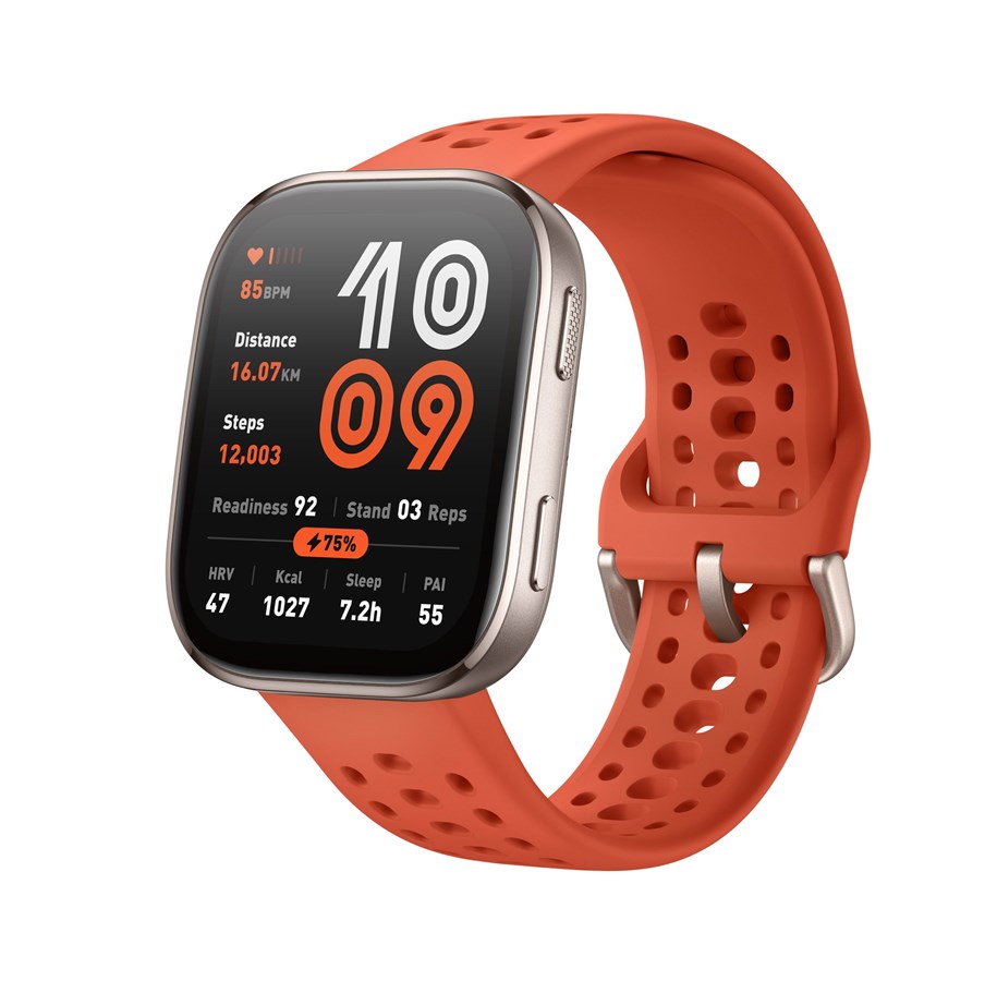 Älykellot, Urheilukellot & Aktiivisuusrannekkeet - Amazfit Bip 6 - Red - W2435EU5N