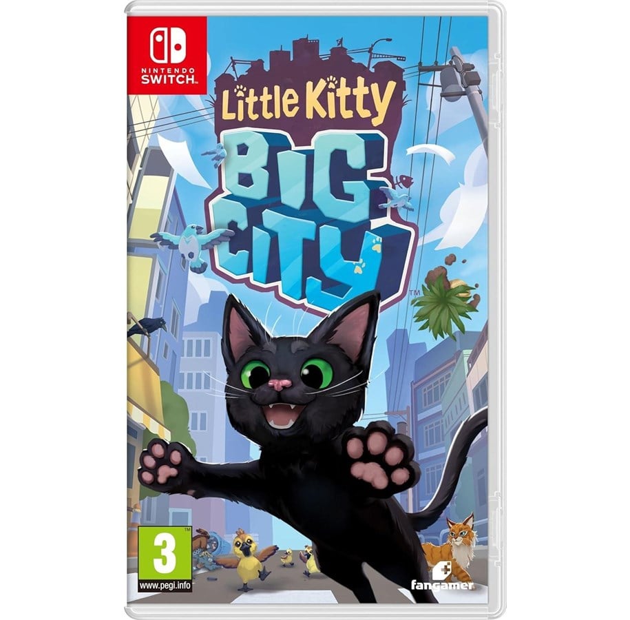 Pelit - Little Kitty, Big City - Nintendo Switch - Toiminta/Seikkailu - 8721082792127