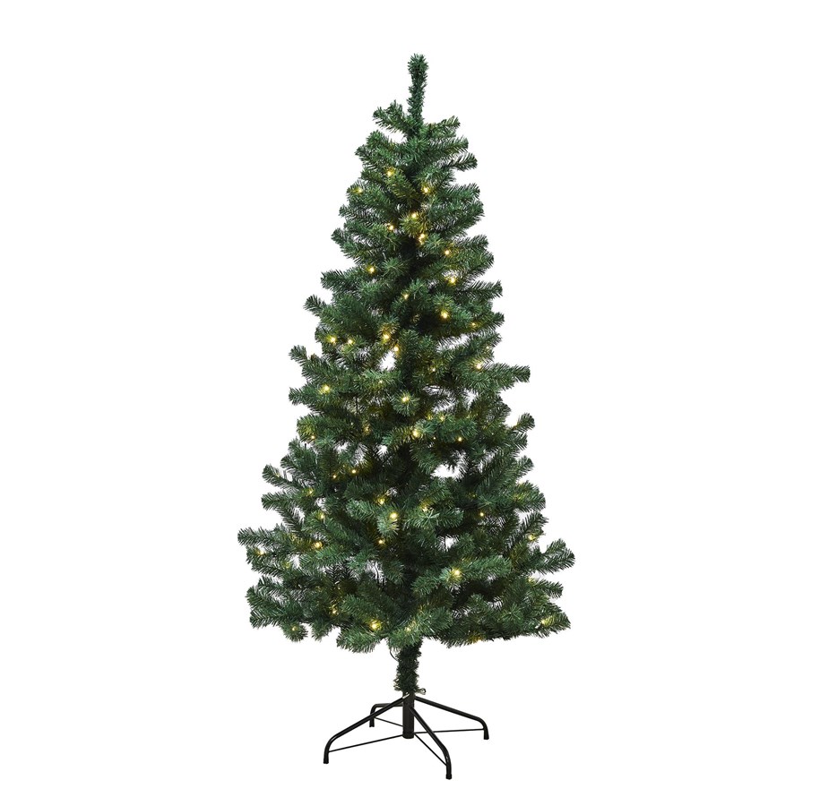 Sisustus - NORDIC WINTER Christmas tree artificial PVC- 170x90 cm - "ALEX" Class B - 780-115