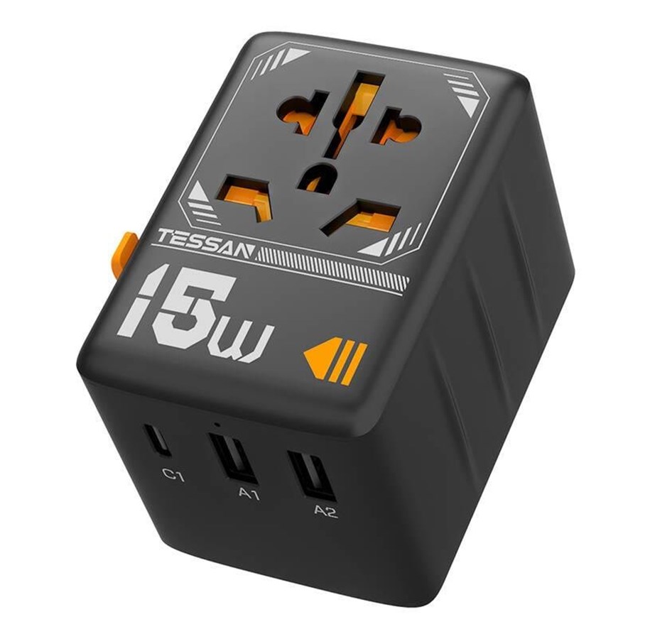 Muut kaapelit - Tessan Travel adapter WTA-01 - WTA-01