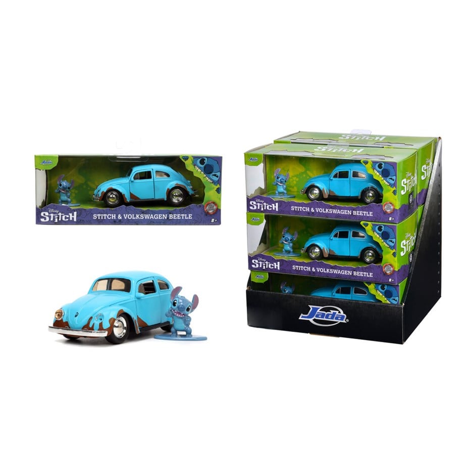 Leluautot - Jada Toys Lilo and Stitch 1959 VW Beetle 1:32 - 253073001