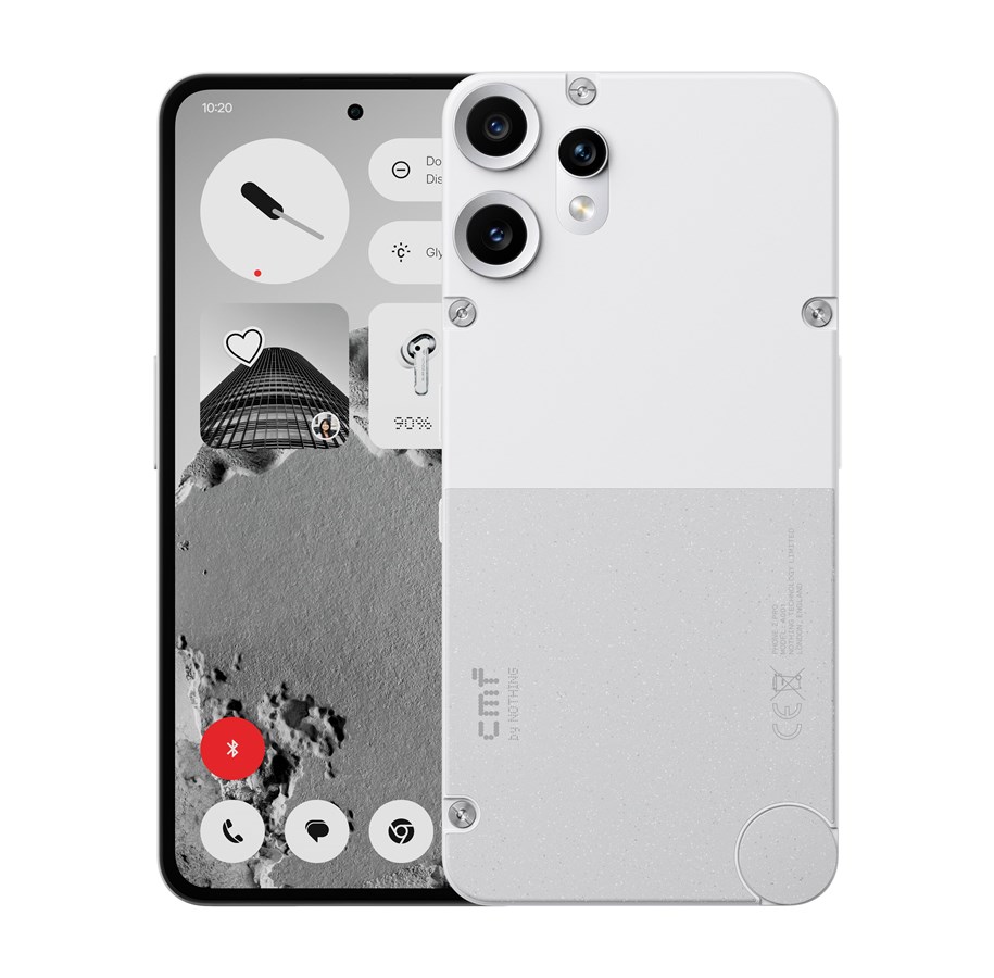 Puhelimet - CMF by Nothing Phone 2 Pro 128GB/8GB - White - A10400193