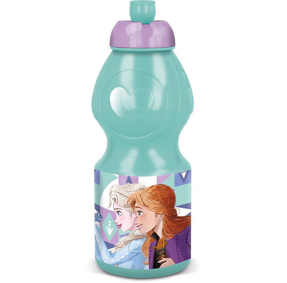Lisätarvikkeet kouluun - Euromic FROZEN II sports water bottle 400ml - 088808719-74232